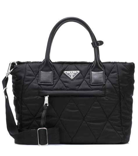 prada handbag nylon tote bag bn1057 black|Prada Black Nylon 2way Tote Handbag BN1057 117 182077 .